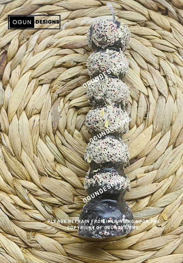 7 Knob Cleansing Candle, Cleanse Witchcraft and Evil Energy, Reversible Spell, Vela de Limpia de 7 Nudos, limpia brujería y energía maligna, hechizo reversible