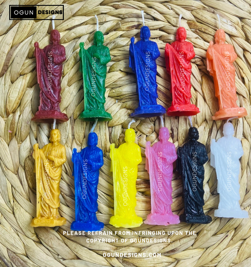 St Jude candles, San Judas Velas de religion