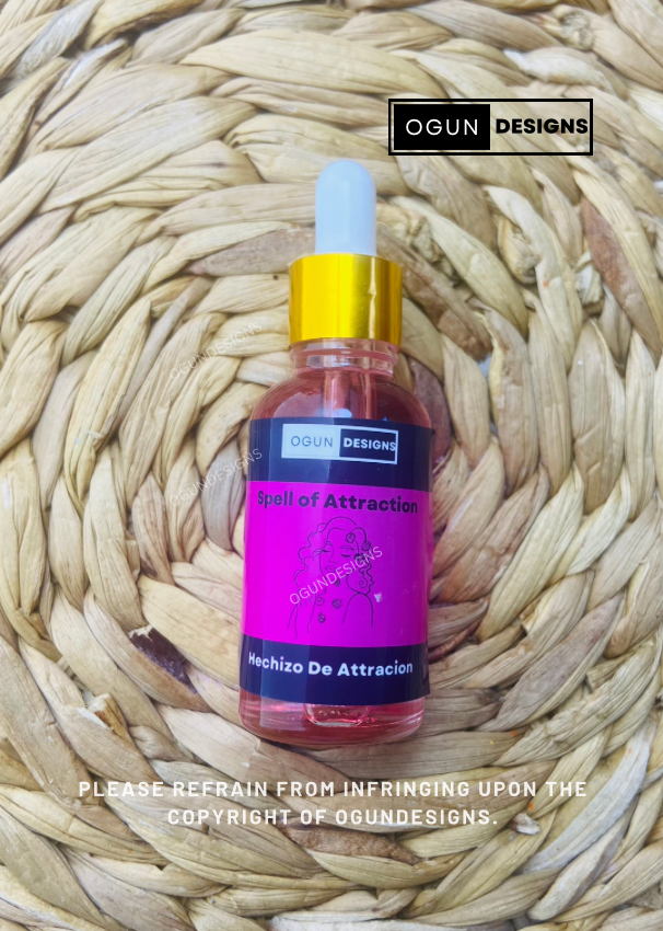 Spell of Attraction Oil, Aceite De Hechizo De Atracción
