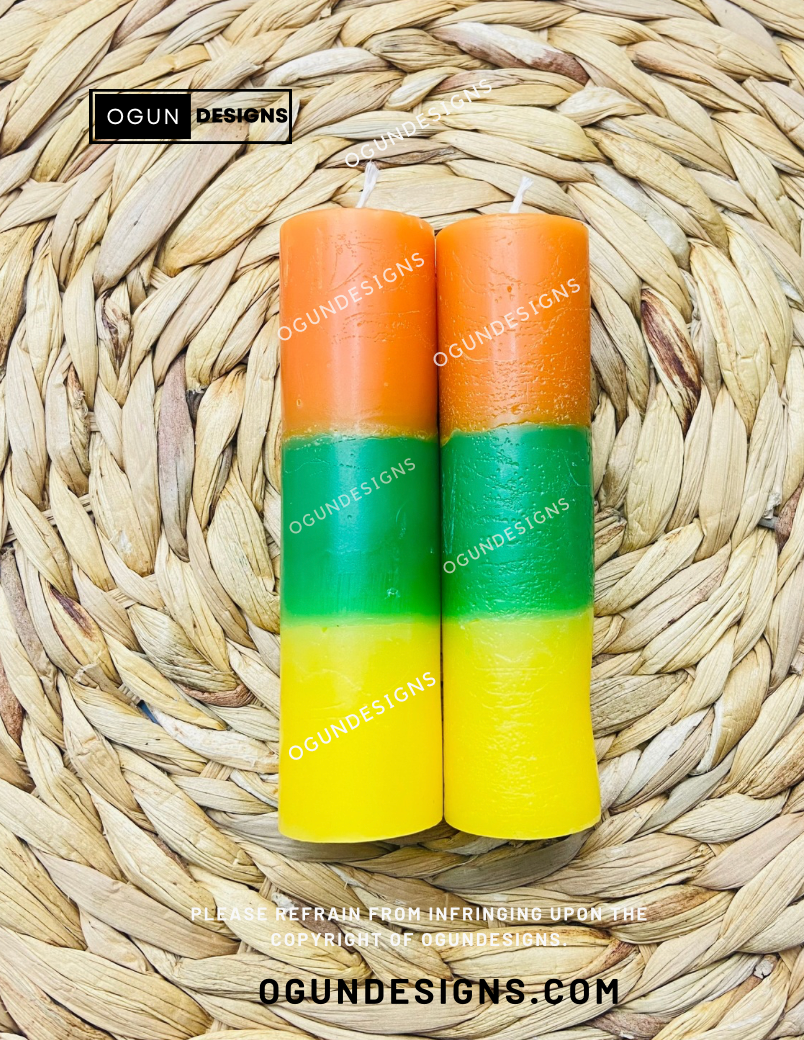 Open Roads Candle, Prosperity and Success Candles, Velas De Abre Camino, Prosperidad y Exito