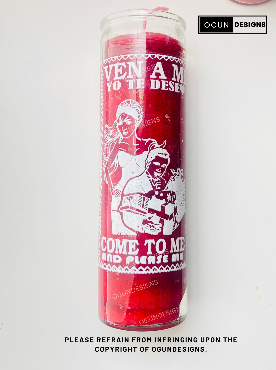 Come to me and please me love candle, Ven a mi yo te deseo vela de amor, Love Spell, Hechizo de amor
