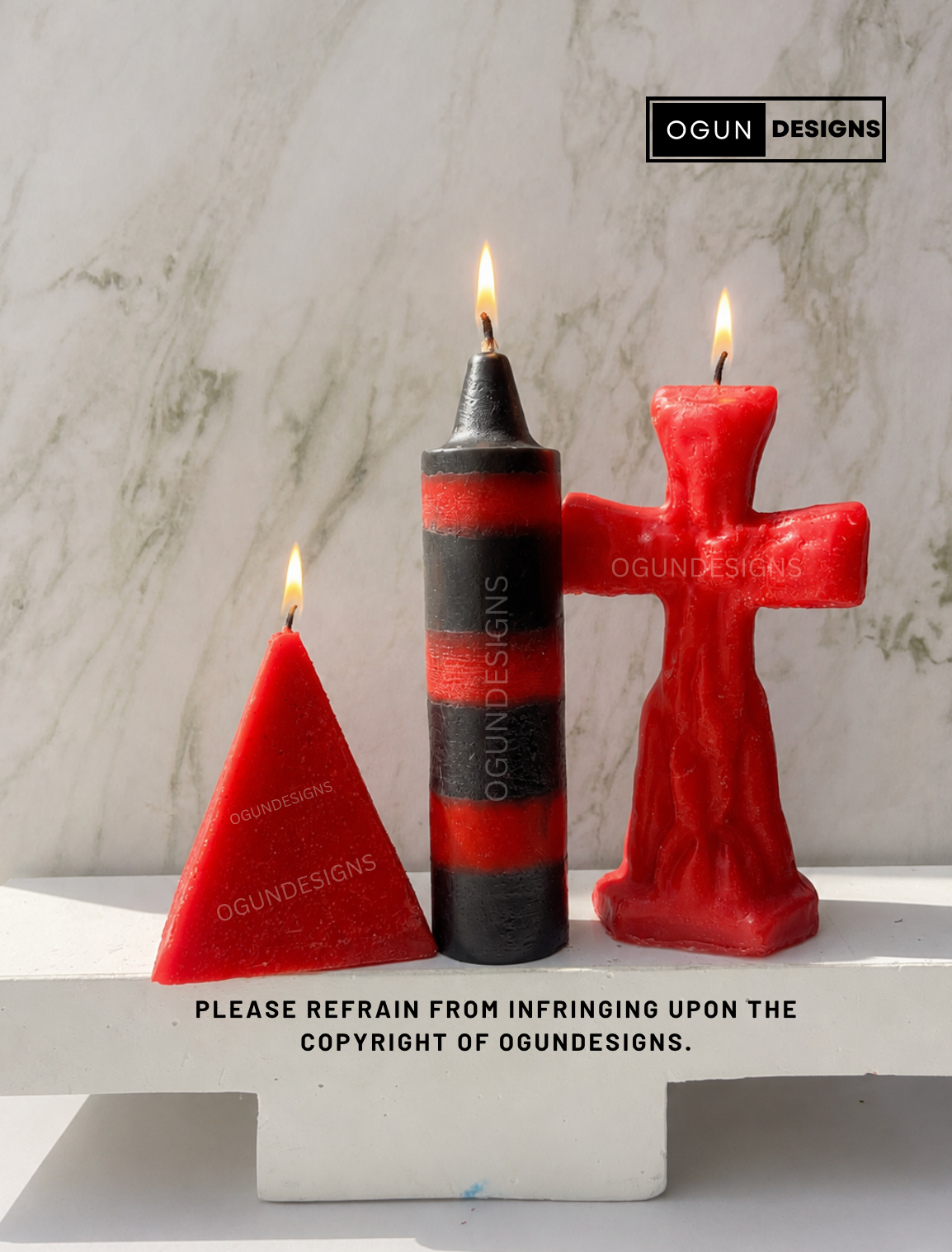 Jinx Removing Candle, Reversible Candle, Vela para eliminar la mala suerte, Vela Reversible
