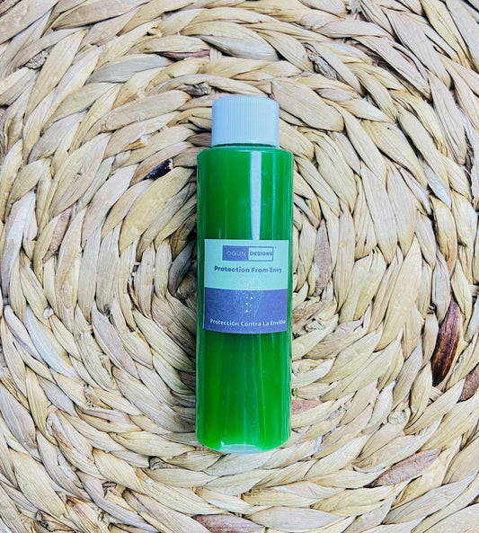 Protection From Envy Bath, Cleansing and Jinx Remover, Baño Contra La Envidia, Limpia y Eliminación de Maleficios