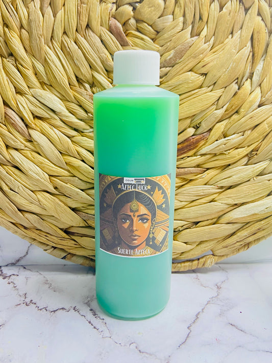 Aztec Luck protection Bath, Cleansing and Jinx Remover, Baño de Protección, Limpia y Eliminación de maleficios de la Suerte Azteca