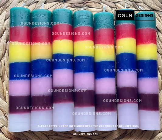 Open Roads Candle, Prosperity and Success Candles, Velas De Abre Camino, Prosperidad y Exito