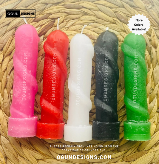 6.25''Inch Snake Figure Candles, Love, Cleansing Candles,  Velas Con Forma De Serpiente de 6.25 pulgadas, Para El Amor y la Purificación