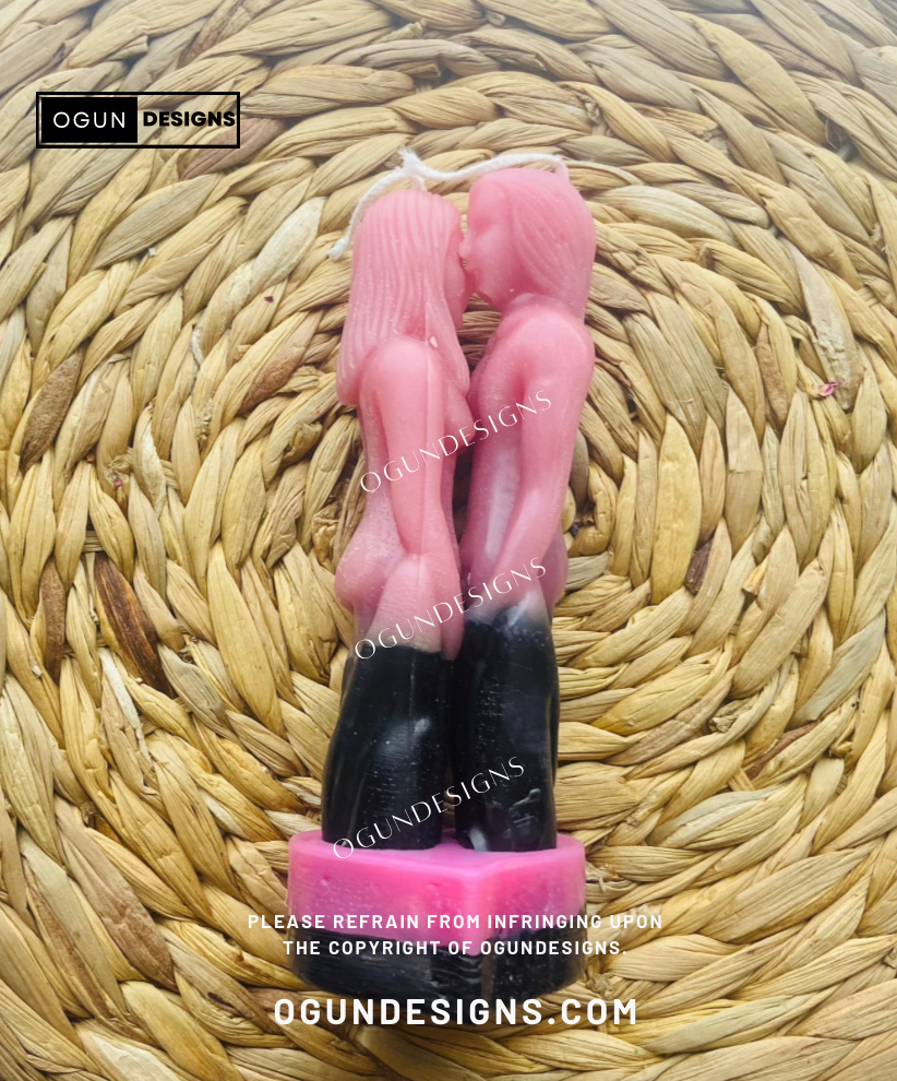 Reversible Couple's Candles, Reversible Cleansing Candle, Clean Witchcraft, Velas Reversibles, Vela Reversible, Brujería Limpia