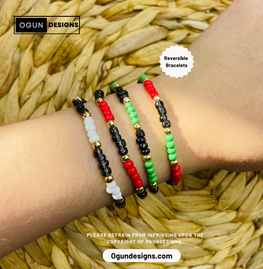 Reversible Protection Bracelets, Spiritual Protection Bracelets, Pulseras Reversibles de Proteccion