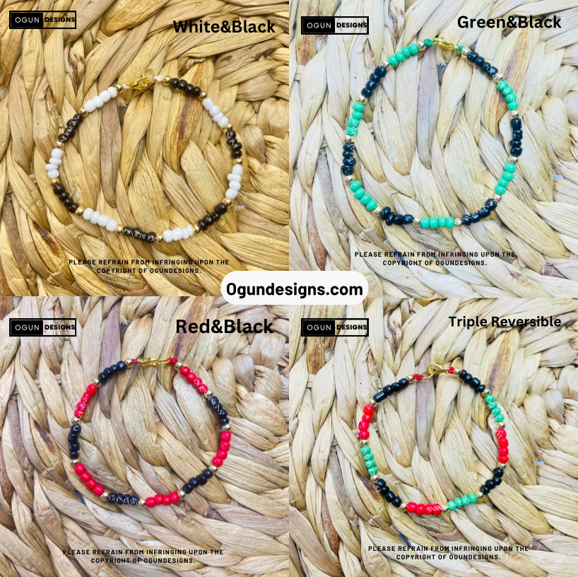 Reversible Protection Bracelets, Spiritual Protection Bracelets, Pulseras Reversibles de Proteccion
