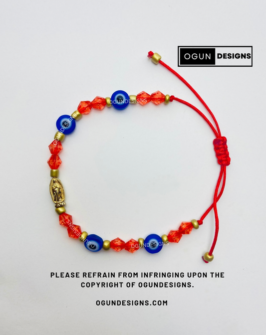 Our Lady of Guadalupe Protection Bracelet, Pulsera De Protección De Nuestra Señora De Guadalupe