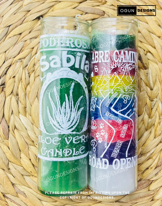 Cleansing and Protection Set, Open Roads, Limpia y Proteccion Conjunto, Abre Camino