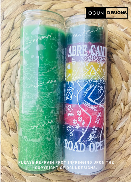 Open Roads Protection Set, Open Roads, Limpia y Proteccion Conjunto, Abre Camino