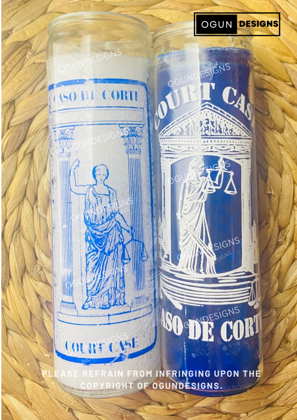 Court Candles, Court Case Candles, Velas De Corte