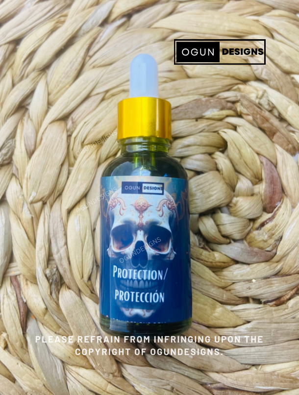 Protection Oil, Aceite de Proteccion, Cleansing Oil, Reversible Oil, Aceite de Limpia, Aceite Reversible