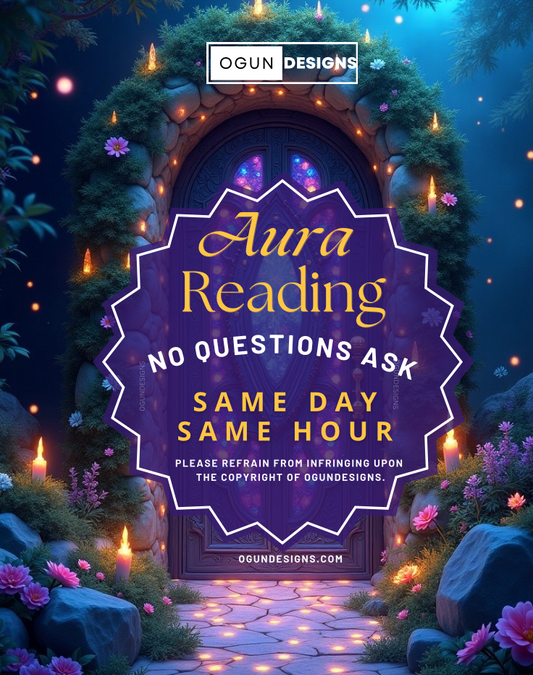 Aura Reading, Same Day, Same Hour, Lectura De Aura, El Mismo Día y Misma Hora