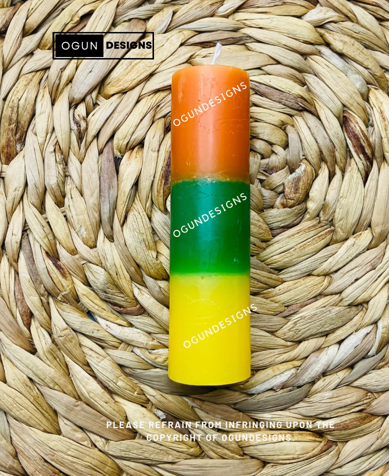 Open Roads Candle, Prosperity and Success Candles, Velas De Abre Camino, Prosperidad y Exito