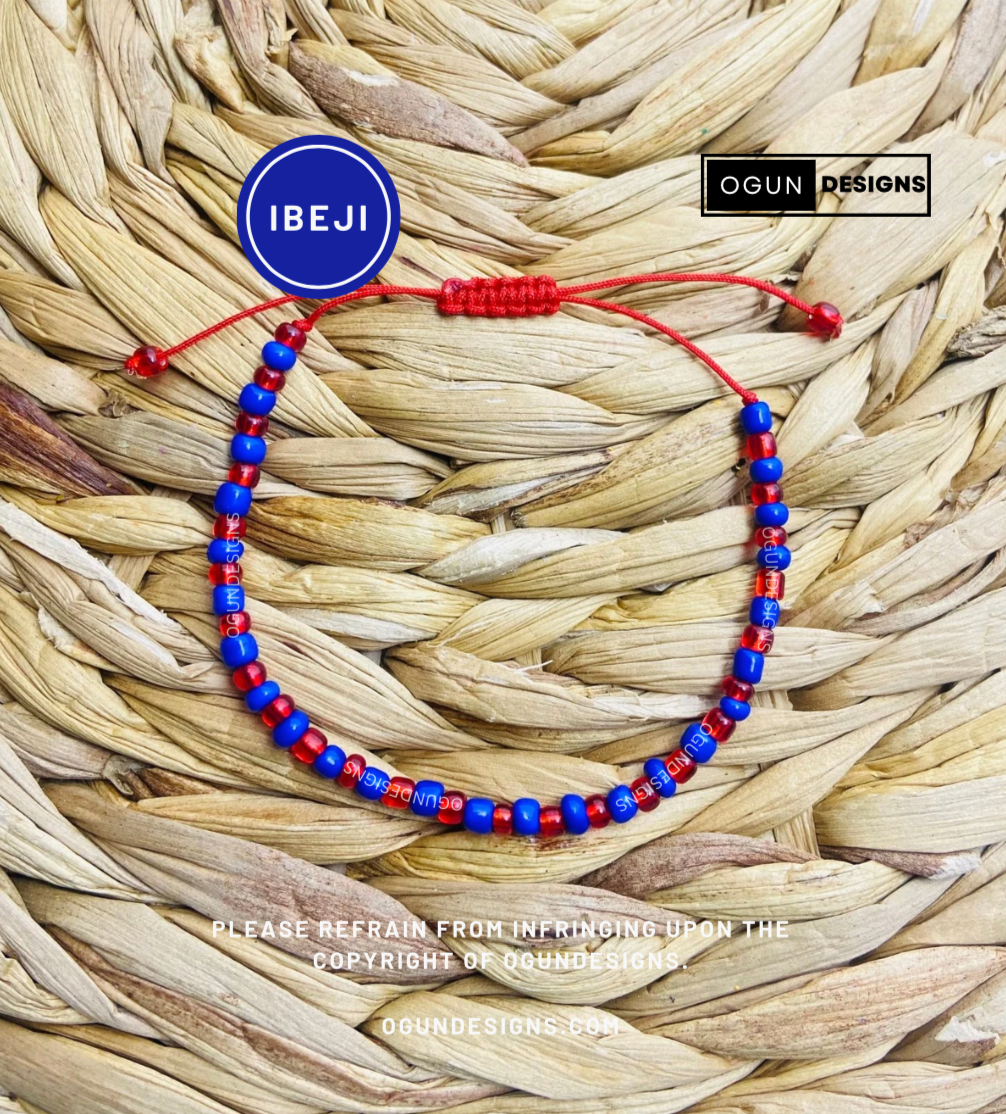 Ibeji Bracelet, Orisha Santeria Eleke Bracelet, Pulsera De Ibeji De Proteccion