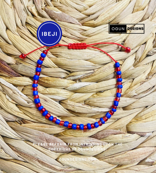Ibeji Bracelet, Orisha Santeria Eleke Bracelet, Pulsera De Ibeji De Proteccion