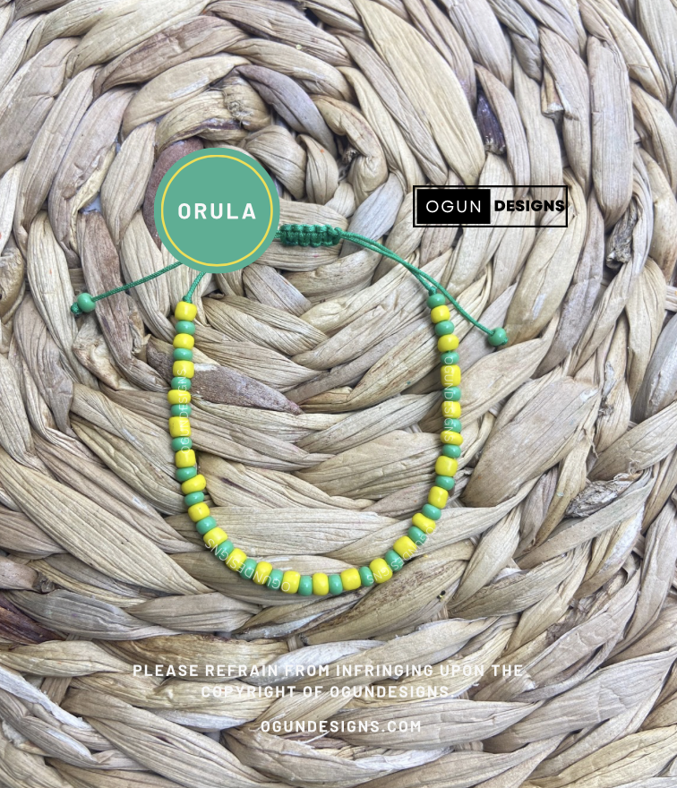 Obatala Bracelet, Orisha Santeria Eleke Bracelet, Pulsera De Obatala De Proteccion