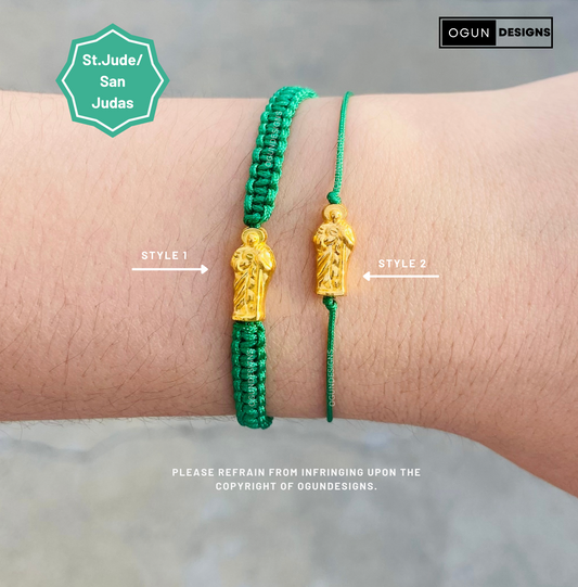 San Judas Pulsera De Proteccion, St.Jude Protection Bracelet, Bracelet Unisex Casual Travel Faith