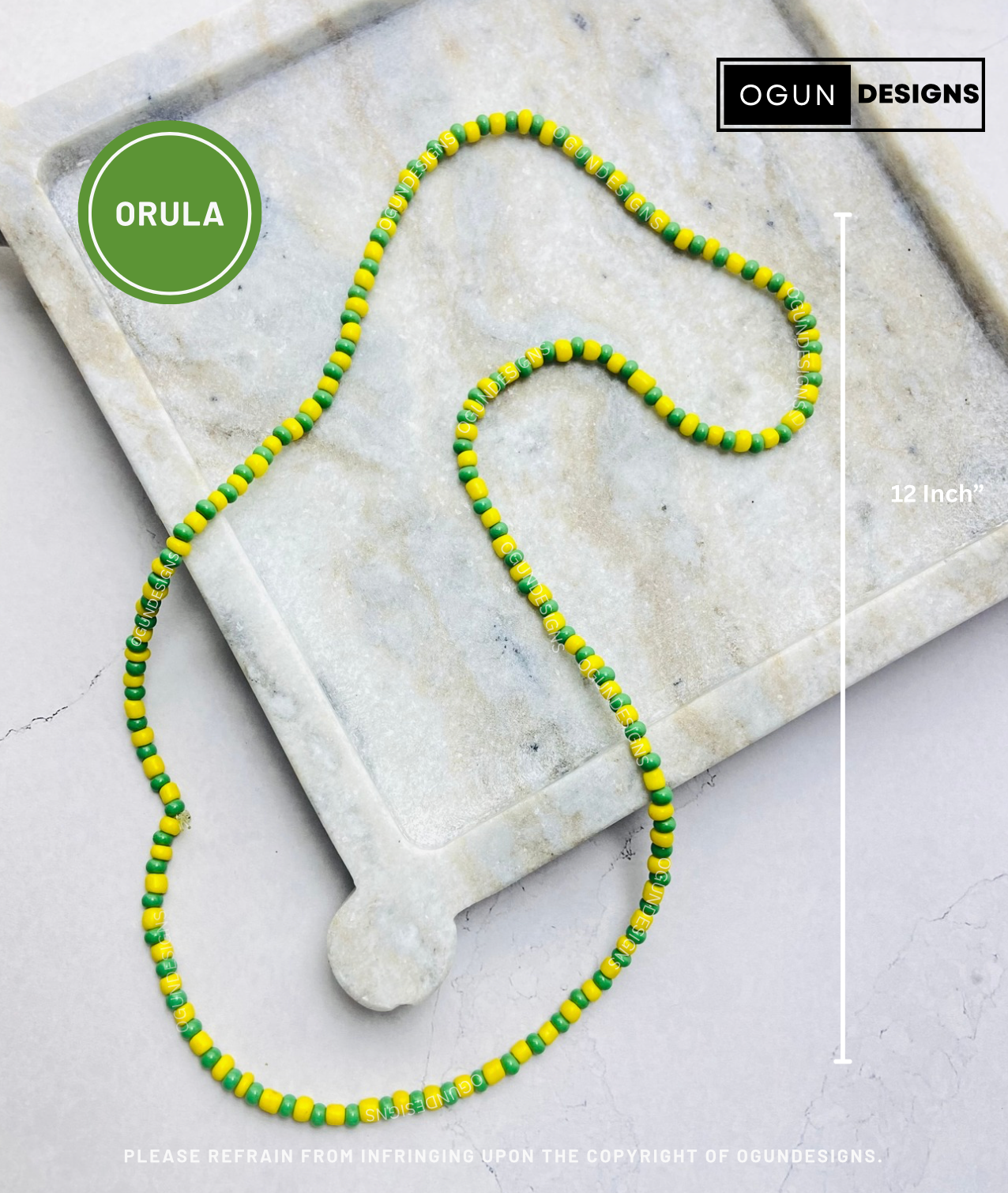Orula Collar, Orisha Santeria Eleke Collar, Collar De Orula De Proteccion, Orula Eleke Collar