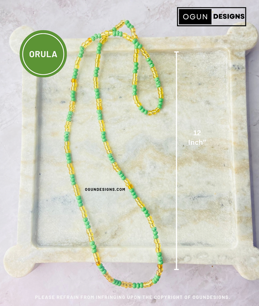 Orula Collar, Orisha Santeria Eleke Collar, Collar De Orula De Proteccion, Orula Eleke Collar