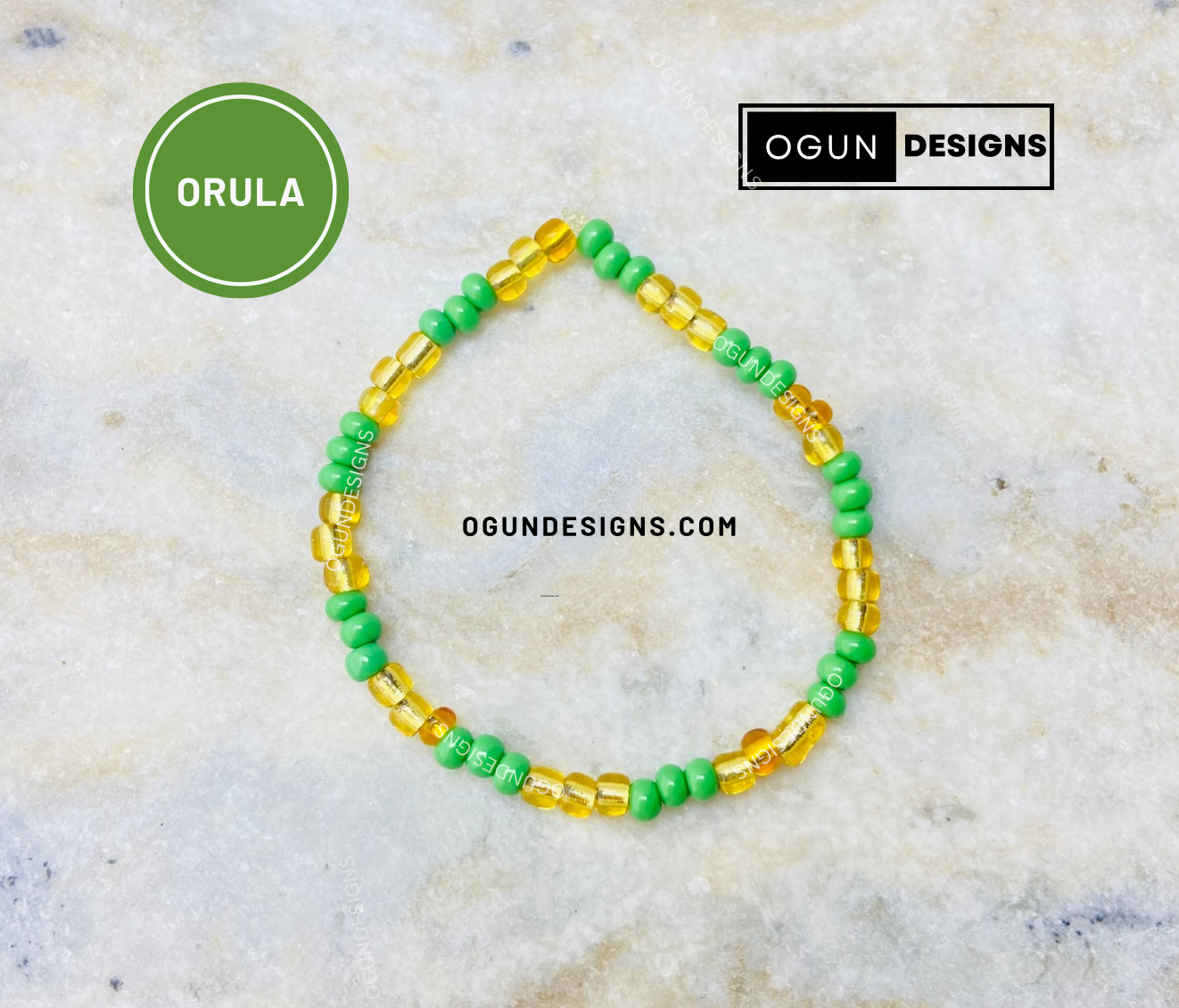 Orula Orisha Bracelet, Pulsera De Orula, Santeria Orula de proteccion, Protection Bracelet