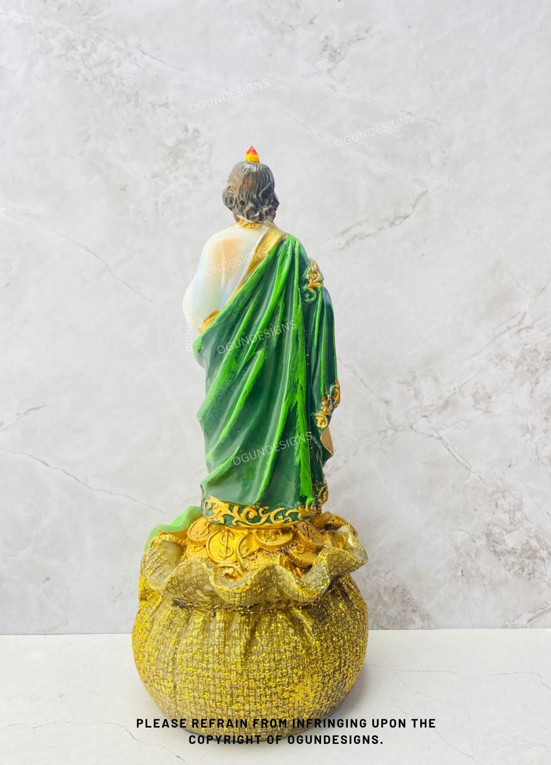 Saint Jude 7.5" Inch (San Judas) Statue, Religious Statue